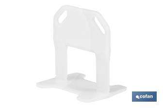 Croisillons autonivelants pour revêtements et séparations des joints | Surface parfaitement nivelée | Différentes dimensions - Cofan