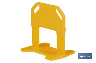Croisillons autonivelants pour revêtements et séparations des joints | Surface parfaitement nivelée | Différentes dimensions - Cofan