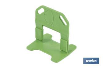 Croisillons autonivelants pour revêtements et séparations des joints | Surface parfaitement nivelée | Différentes dimensions - Cofan