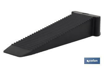 Cales de nivellement réutilisables pour obtenir une surface parfaitement nivelée | Dimensions : 80 x 17 x 14 mm - Cofan