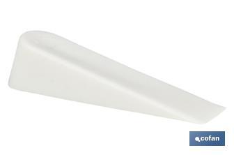 Cales pour les carrelages professionnels | Pack de 250 unités en couleur blanche | Dimension : 5 mm - Cofan