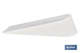 Cales pour les carrelages professionnels | Pack de 250 unités en couleur blanche | Dimension : 5 mm - Cofan