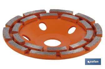 Double Ring Disc for Masonry - Cofan