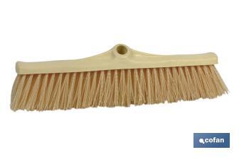 Brosse industrielle imitation millet | Fibres en PVC aspect de millet | Largeur de 50 cm - Cofan