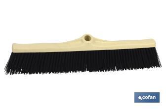 Brosse industrielle en plastique rigide | Fibres en plastique dures | Largeur de 60 cm - Cofan