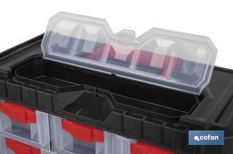 Armoire à 9 tiroirs pour l'organisation d'outils et de petites pièces | Deux dimensions différentes - Cofan