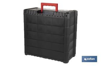 Armoire à 9 tiroirs pour l'organisation d'outils et de petites pièces | Deux dimensions différentes - Cofan