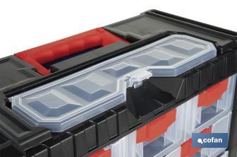 Armoire à 9 tiroirs pour l'organisation d'outils et de petites pièces | Deux dimensions différentes - Cofan