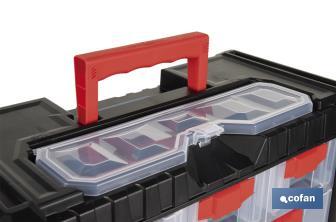 Armoire à 9 tiroirs pour l'organisation d'outils et de petites pièces | Deux dimensions différentes - Cofan