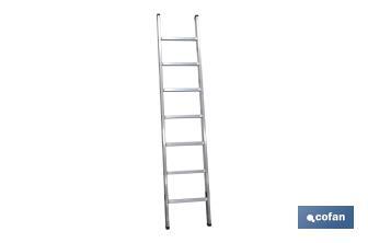 Aluminium ladder 1 step EN 131 - Cofan