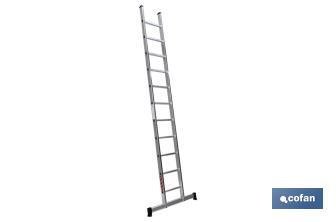 Aluminium ladder 1 step EN 131 - Cofan