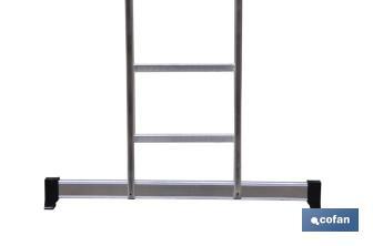 Aluminium ladder 1 step EN 131 - Cofan