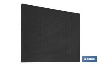 Cofan Perforated tool panel | Steel wall panel | 8 hooks and fixing material included | Available in different sizes - Cofan