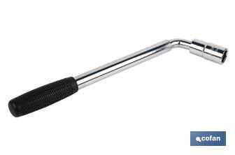 Llaves extensibles para ruedas | SW: 17 - 19 mm | Longitud: 550 mm - Cofan