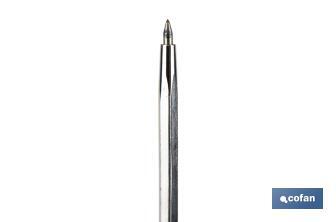 Pocket tip scriber | Length: 150mm | Tool suitable for marking and piercing ceramic tiles - Cofan