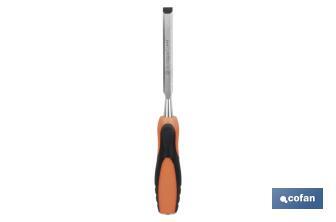 Gouge avec manche bi-matière pour usage professionnel | Différentes mesures - Cofan