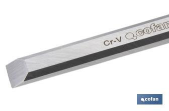 Gouge avec manche bi-matière pour usage professionnel | Différentes mesures - Cofan