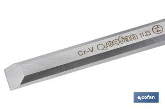 Gouge avec manche bi-matière pour usage professionnel | Différentes mesures - Cofan