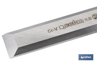 Gouge avec manche bi-matière pour usage professionnel | Différentes mesures - Cofan