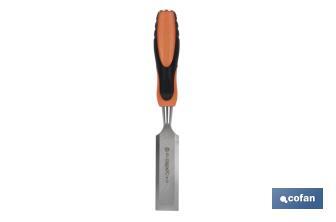 Gouge avec manche bi-matière pour usage professionnel | Différentes mesures - Cofan