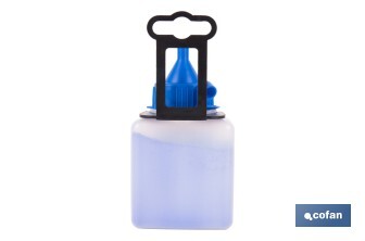 Flacon de poudre bleue de traçage | Pour cordeau | Capacité : 100, 250, 500 ou 1000 - Cofan