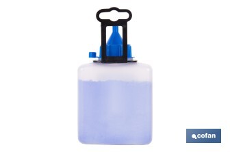 Flacon de poudre bleue de traçage | Pour cordeau | Capacité : 100, 250, 500 ou 1000 - Cofan