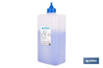 Flacon de poudre bleue de traçage | Pour cordeau | Capacité : 100, 250, 500 ou 1000 - Cofan
