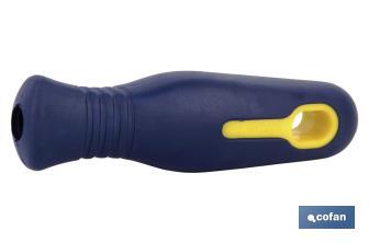 Mango de Lima ergonómico | Varias Medidas y Modelos intercambiables | Para longitudes de limas desde 100 hasta 350 mm - Cofan