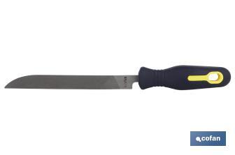 Lima de Cuchillo entrefina |  Doble picado | Longitud 150 y 200 mm - Cofan