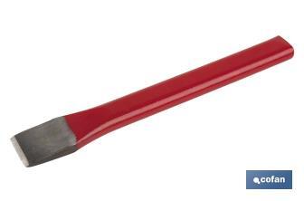 Scalpello piatto per carrozzieri | Extra sottile | Dimensioni: 20 x 200 mm | Realizzato in acciaio - Cofan
