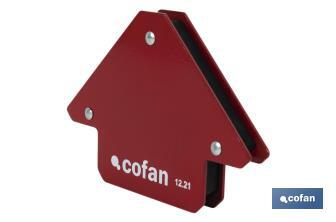 Magnetic welding holder | Size: 85 x 85cm | Available angles in 45°, 90° and 135° - Cofan