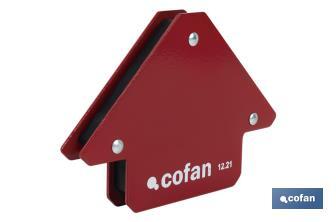 Magnetic welding holder | Size: 85 x 85cm | Available angles in 45°, 90° and 135° - Cofan