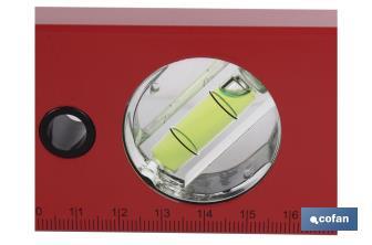 Professional aluminium spirit level - Cofan