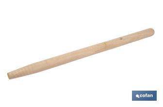 Mango de repuesto para vineta | Material: madera | Ideal para agricultura y jardinería | Medidas: 50 x Ø2,6 cm - Cofan