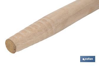 Mango de repuesto para vineta | Material: madera | Ideal para agricultura y jardinería | Medidas: 50 x Ø2,6 cm - Cofan