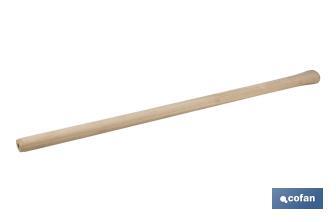 Mango de repuesto para maza cuña | Material: madera | Ideal para cortar madera dura | Medidas: 90 cm - Cofan