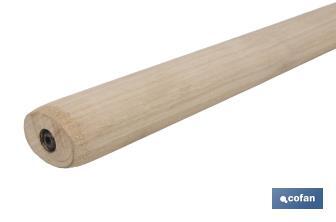 Mango de repuesto para maza cuña | Material: madera | Ideal para cortar madera dura | Medidas: 90 cm - Cofan