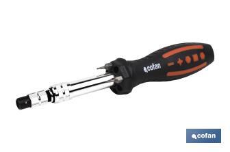 Flexible shaft ratchet screwdriver - Cofan