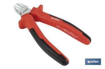 Diagonal pliers | Insulated pliers for better safety | Size: 160mm - Cofan