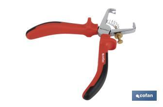 Hose clamp pliers | Insulated pliers for better safety | Size: 160mm - Cofan