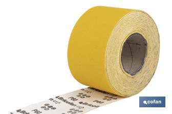 Roll of abrasive paper "Yellow" - Cofan