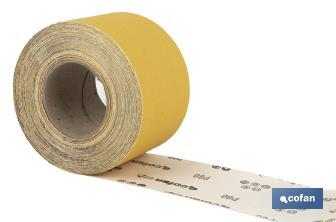Roll of abrasive paper "Yellow" - Cofan