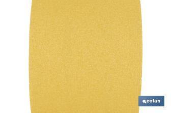 Roll of abrasive paper "Yellow" - Cofan