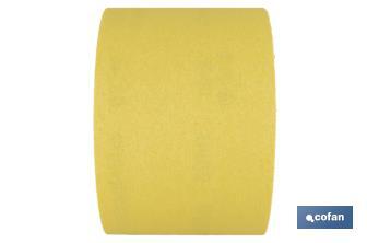 Roll of abrasive paper "Yellow" - Cofan