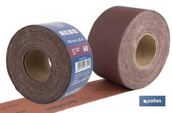 Roll of abrasive cloth    - Cofan