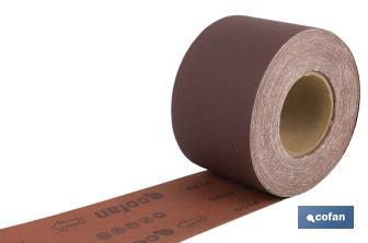 Roll of abrasive cloth    - Cofan