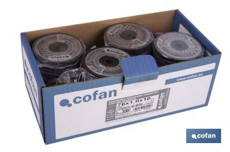 Disques de coupe précise pour acier INOX - Cofan