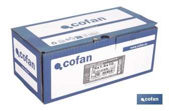 Disques de coupe précise pour acier INOX - Cofan