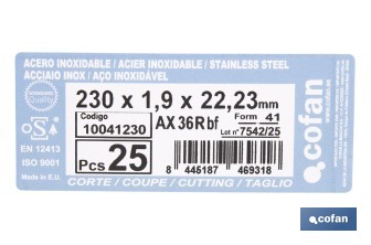 Gamme bleue standard - Cofan