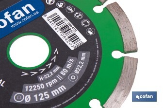 Disques de diamant - Cofan